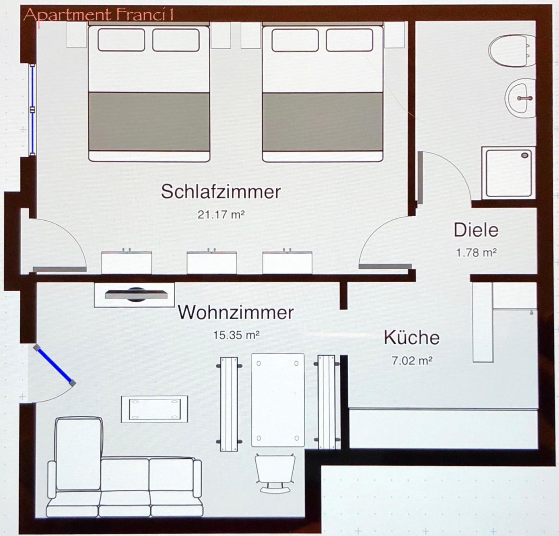 Apartment Franci Wiebelskirchen Exterior photo